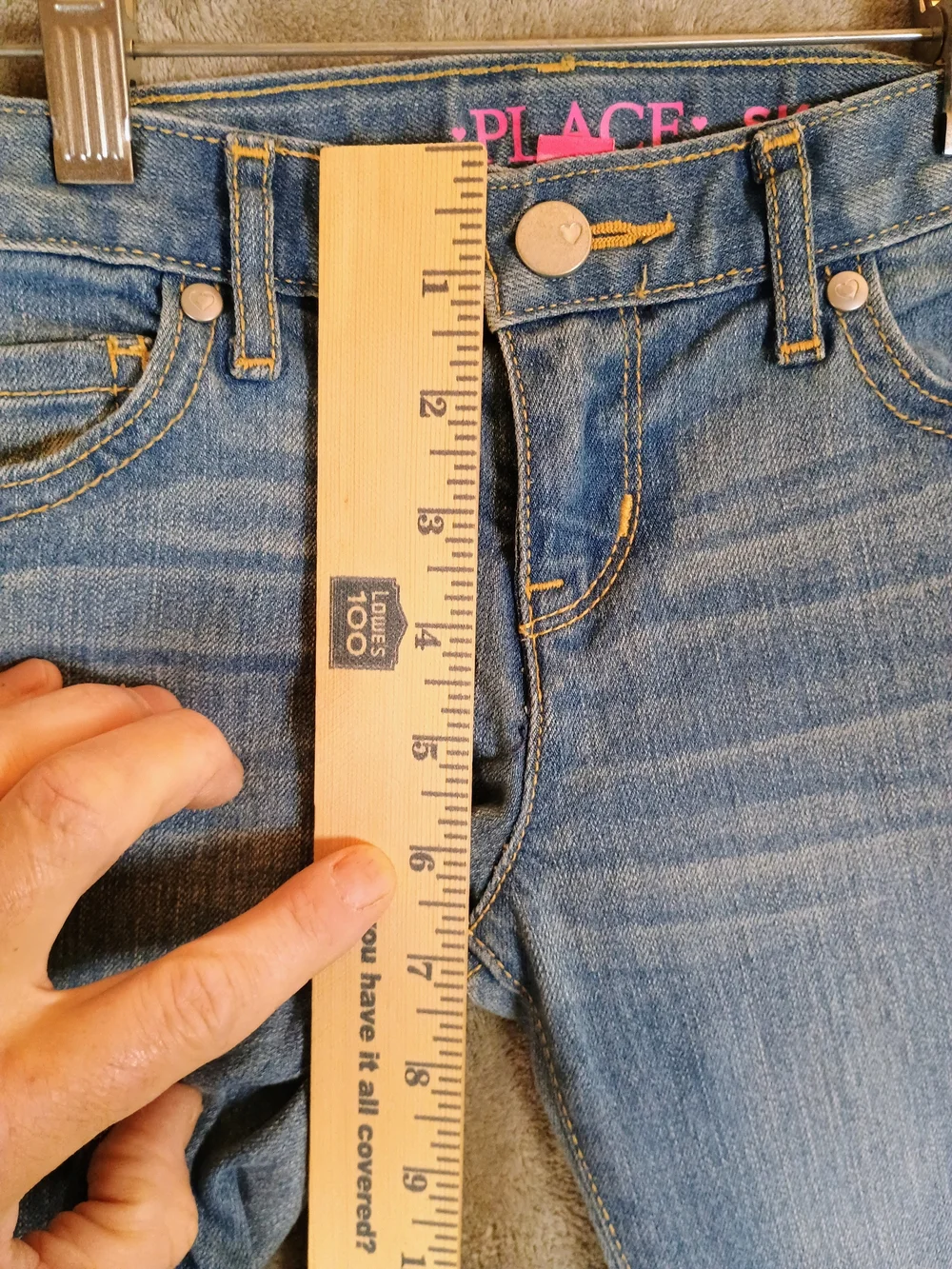 The Children's Place Light Blue Girls' Skinny Jeans 6X/7